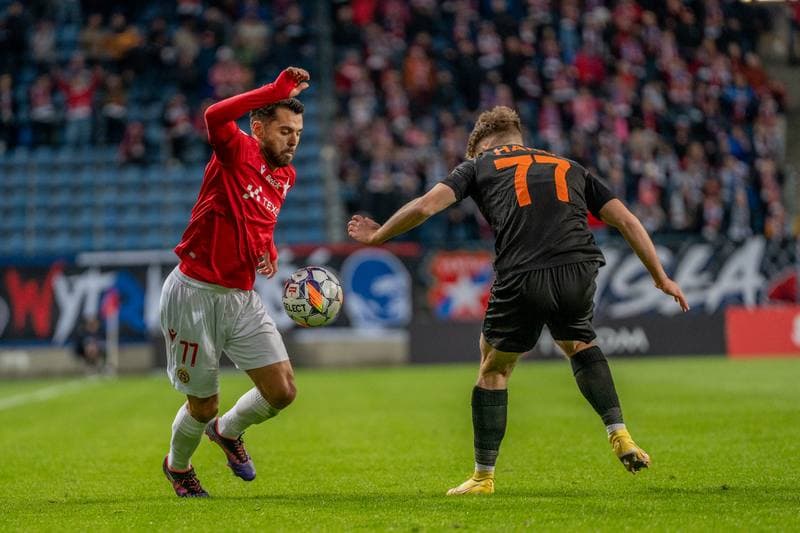 Football. Betlic 1 Liga. Wisla Krakow - Chrobry Glogow. 09.04.2025
