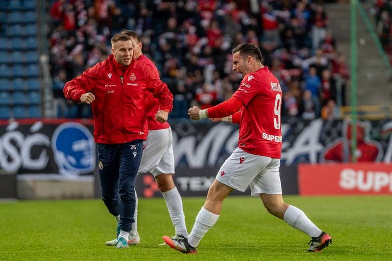Football. Betlic 1 Liga. Wisla Krakow - Chrobry Glogow. 09.04.2025