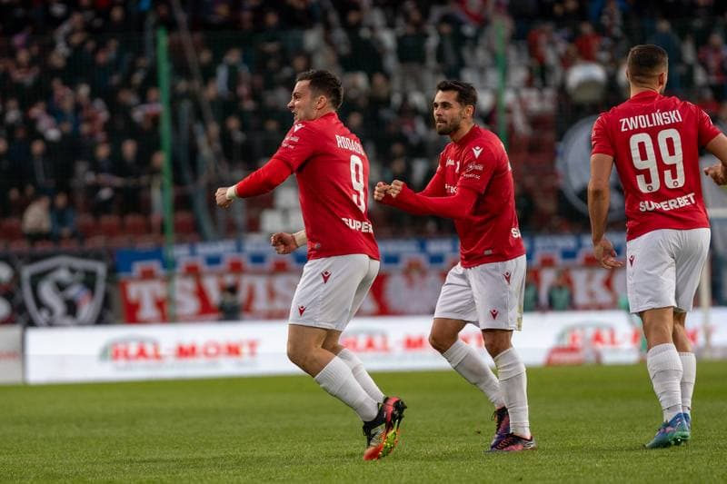 Football. Betlic 1 Liga. Wisla Krakow - Chrobry Glogow. 09.04.2025