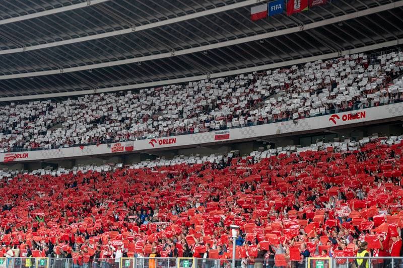 Football. World Championship Qualifiers. Poland - Finland. 07.09.2025