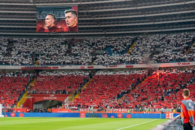 Football. World Championship Qualifiers. Poland - Finland. 07.09.2025
