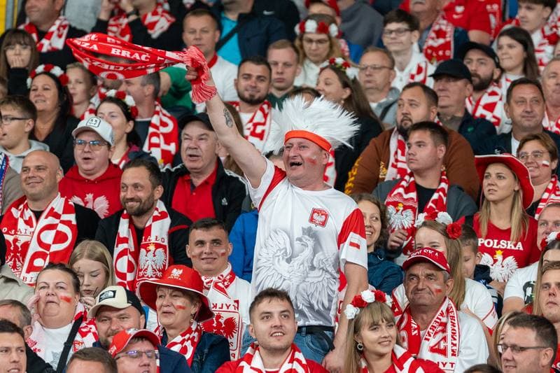 Football. World Championship Qualifiers. Poland - Finland. 07.09.2025