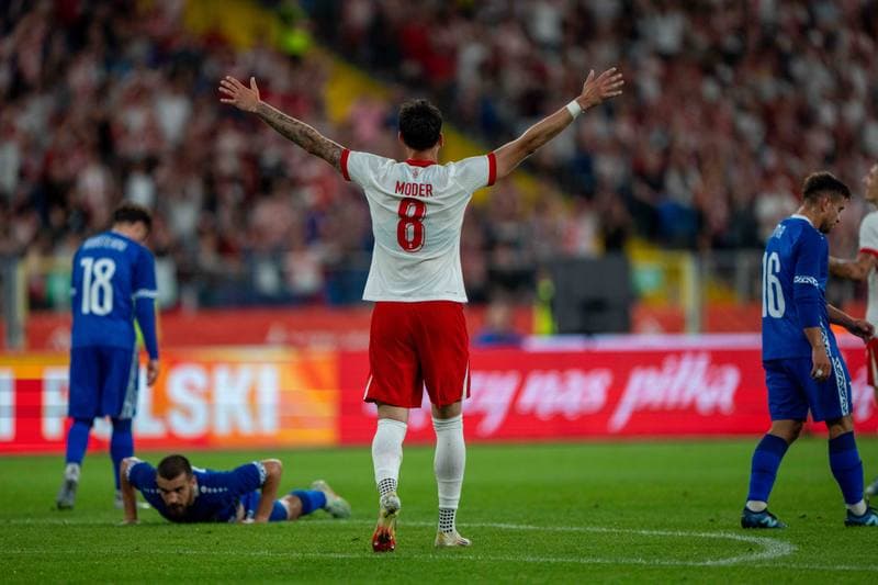Football. Friendly Match. Poland - Moldova. 06.06.2025