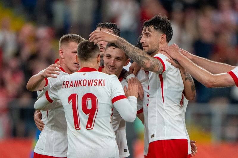 Football. Friendly Match. Poland - Moldova. 06.06.2025