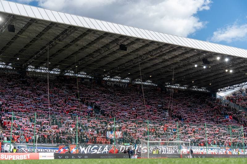 Football. Betclic I Liga. Wisla Krakow - Gornik Leczna. 06.04.2026