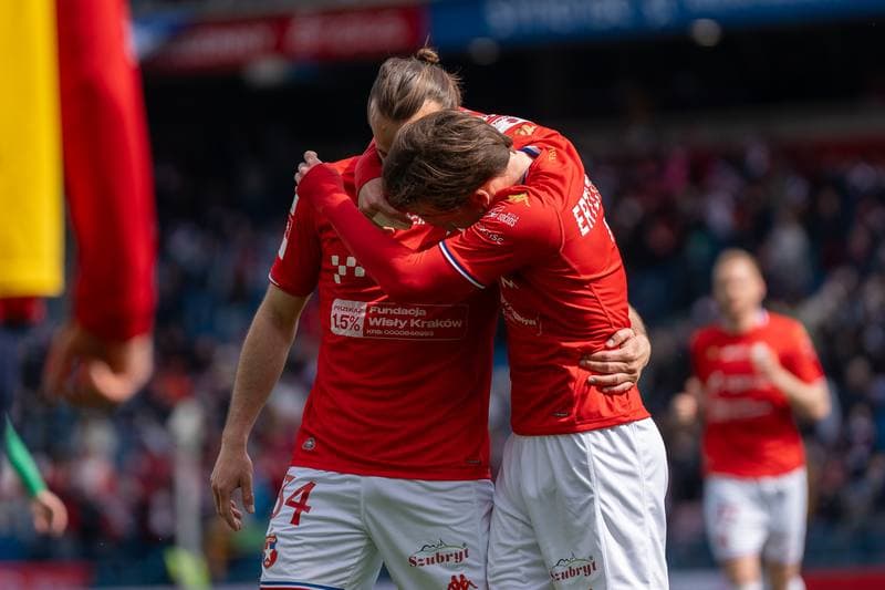 Football. Betclic I Liga. Wisla Krakow - Gornik Leczna. 06.04.2026