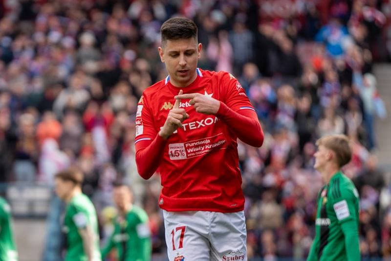 Football. Betclic I Liga. Wisla Krakow - Gornik Leczna. 06.04.2026