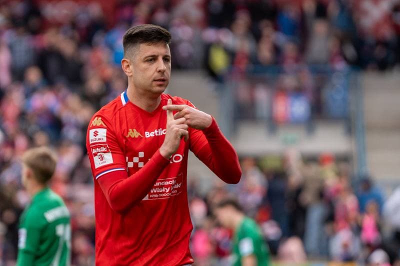 Football. Betclic I Liga. Wisla Krakow - Gornik Leczna. 06.04.2026