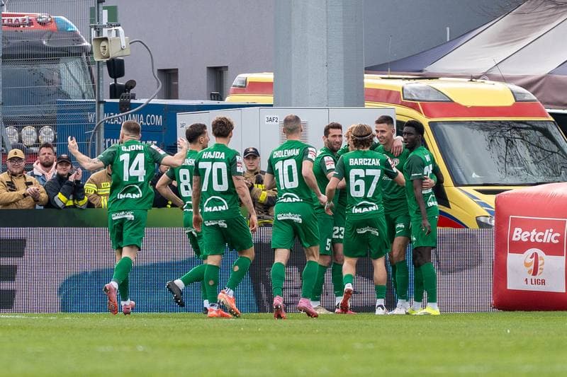 Football. Betclic I Liga. Puszcza Niepolomice - Polonia Warszawa. 06.04.2026