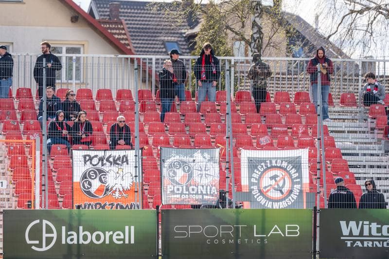 Football. Betclic I Liga. Puszcza Niepolomice - Polonia Warszawa. 06.04.2026
