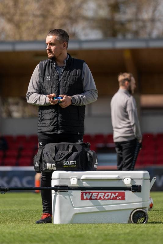 Football. Betclic I Liga. Puszcza Niepolomice - Polonia Warszawa. 06.04.2026