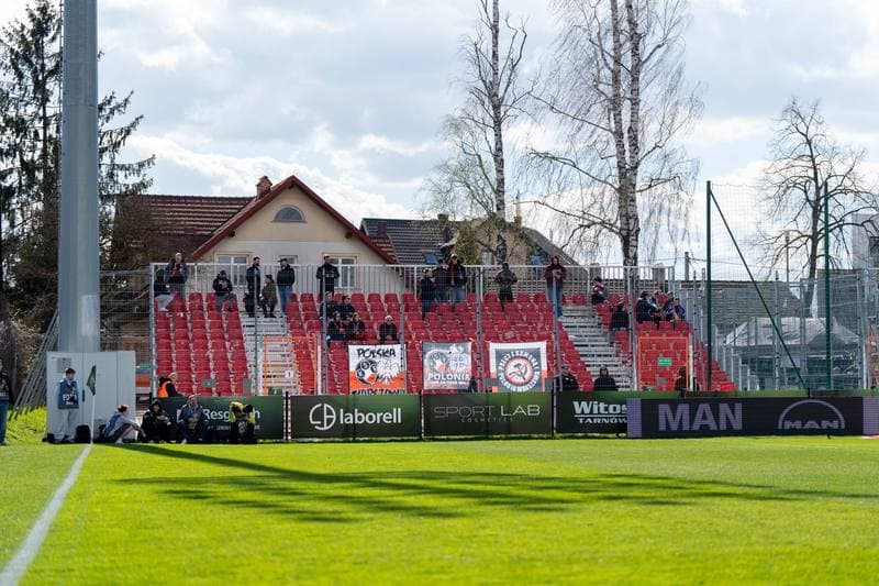 Football. Betclic I Liga. Puszcza Niepolomice - Polonia Warszawa. 06.04.2026