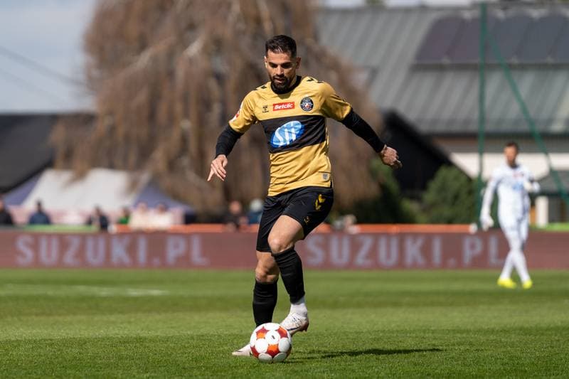 Football. Betclic I Liga. Puszcza Niepolomice - Polonia Warszawa. 06.04.2026