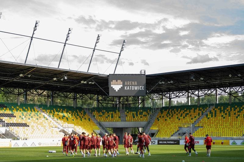 Football. Poland national team. Training. 02.06.2025