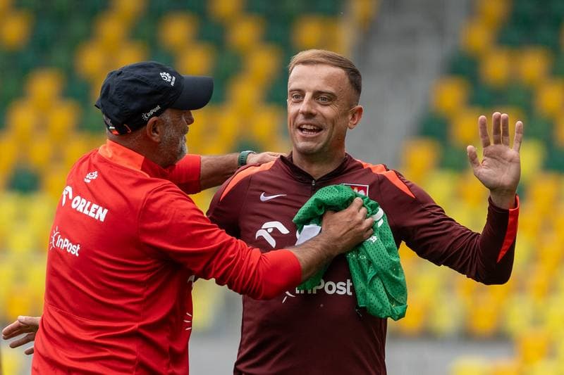Football. Poland national team. Training. 02.06.2025