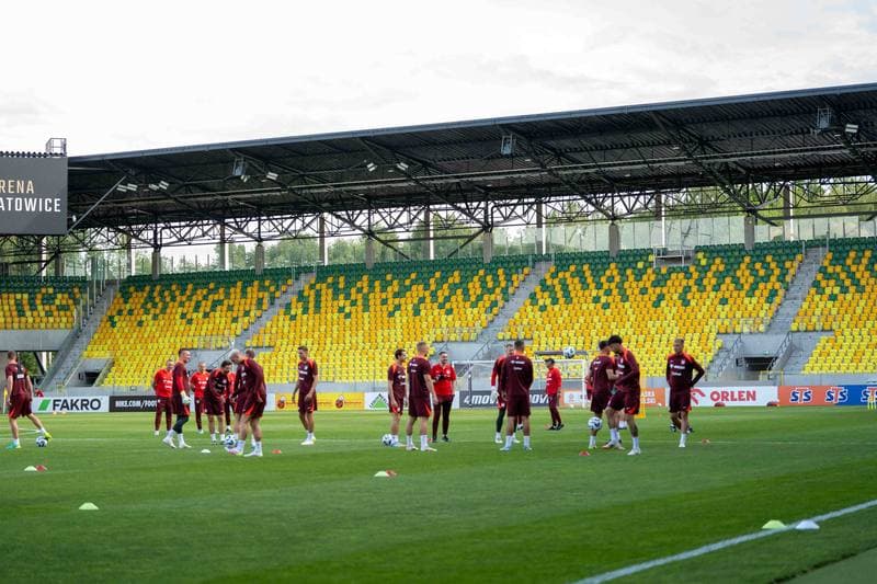 Football. Poland national team. Training. 02.06.2025