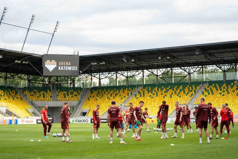 Football. Poland national team. Training. 02.06.2025