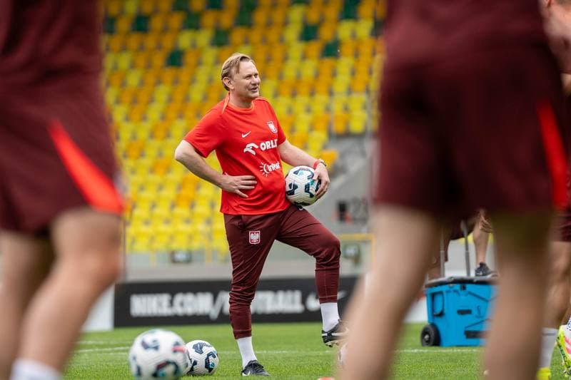 Football. Poland national team. Training. 02.06.2025