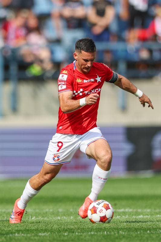 Football. Betclic 1. Liga. Wisla Krakow - Pogon Grodzisk Mazowiecki. 10.08.2025