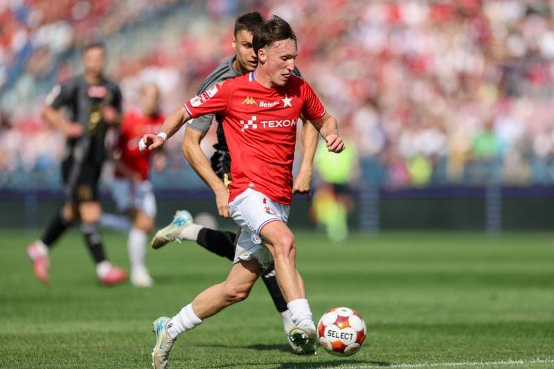 Football. Betclic 1. Liga. Wisla Krakow - Pogon Grodzisk Mazowiecki. 10.08.2025