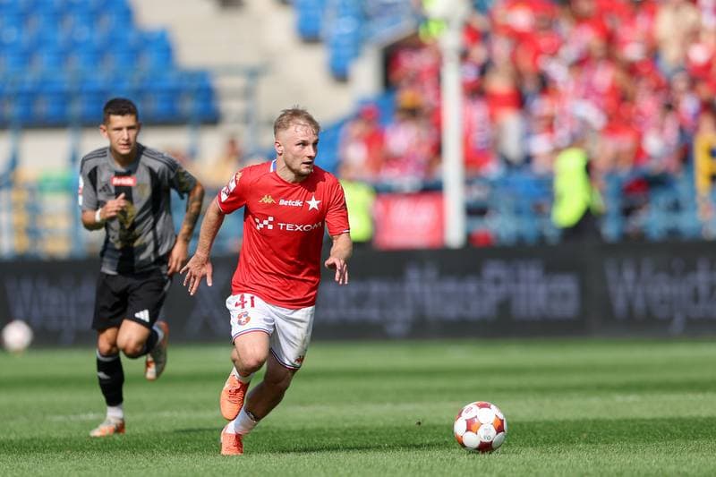 Football. Betclic 1. Liga. Wisla Krakow - Pogon Grodzisk Mazowiecki. 10.08.2025