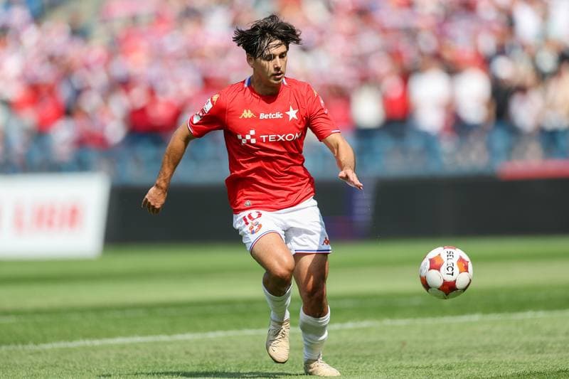 Football. Betclic 1. Liga. Wisla Krakow - Pogon Grodzisk Mazowiecki. 10.08.2025