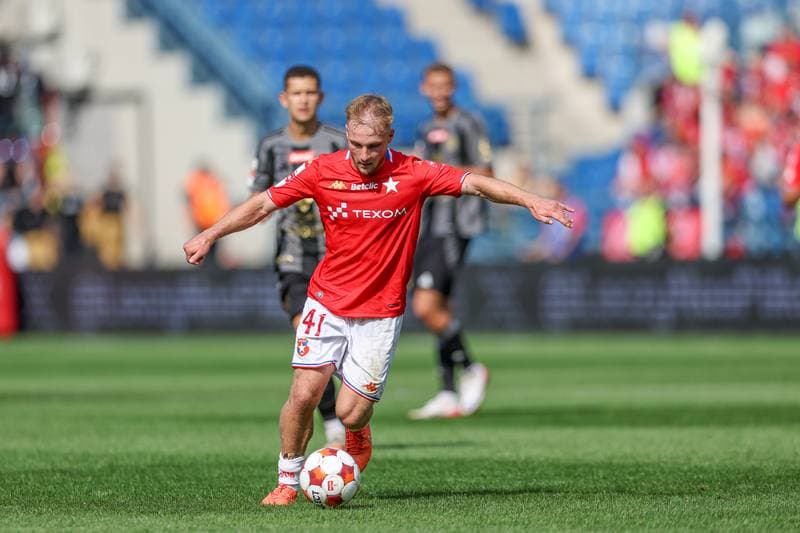 Football. Betclic 1. Liga. Wisla Krakow - Pogon Grodzisk Mazowiecki. 10.08.2025