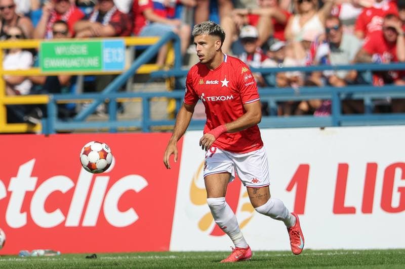 Football. Betclic 1. Liga. Wisla Krakow - Pogon Grodzisk Mazowiecki. 10.08.2025