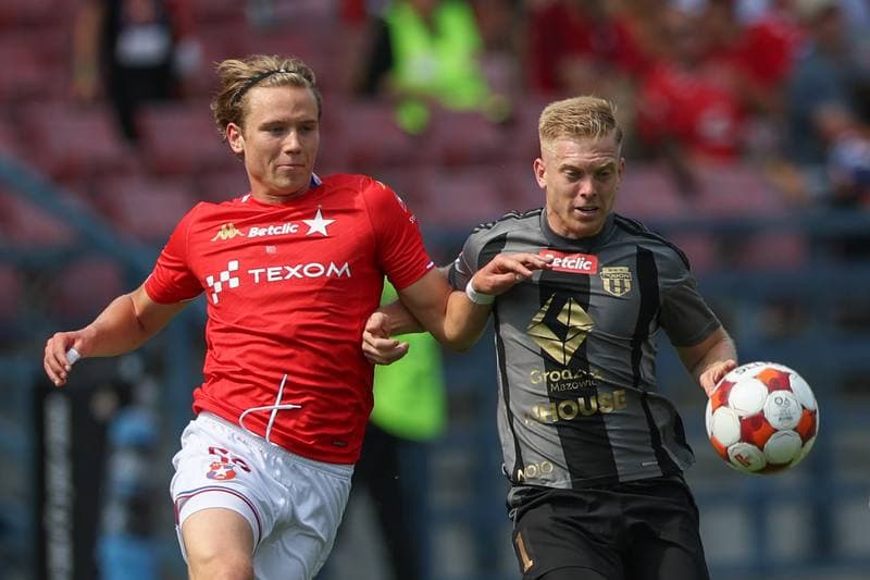 Football. Betclic 1. Liga. Wisla Krakow - Pogon Grodzisk Mazowiecki. 10.08.2025