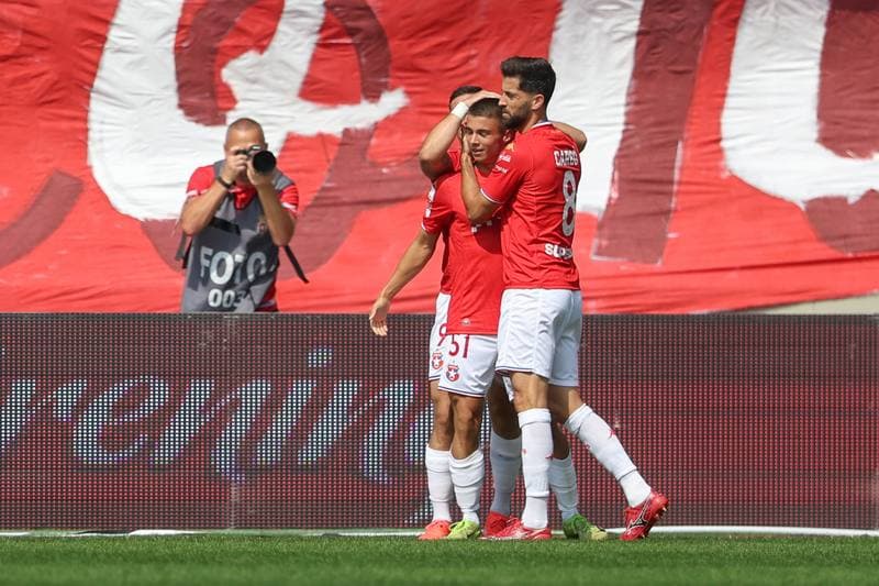 Football. Betclic 1. Liga. Wisla Krakow - Pogon Grodzisk Mazowiecki. 10.08.2025