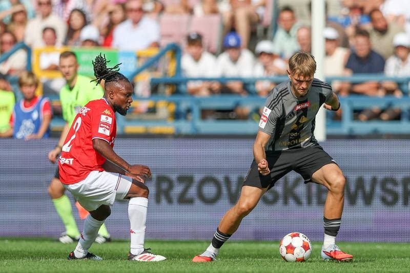 Football. Betclic 1. Liga. Wisla Krakow - Pogon Grodzisk Mazowiecki. 10.08.2025