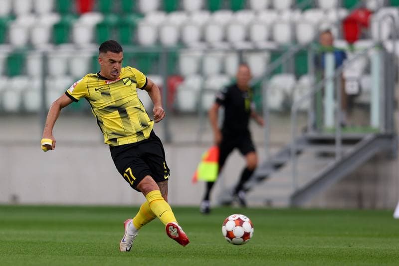 Football. Betclic 1. Liga. Wieczysta Krakow - Pogon Siedlce. 27.07.2025