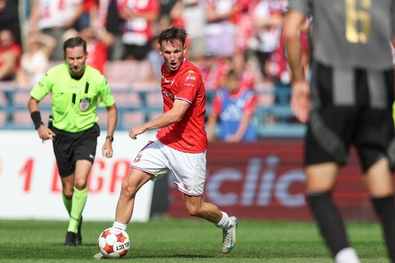 Football. Betclic 1. Liga. Wisla Krakow - Pogon Grodzisk Mazowiecki. 10.08.2025