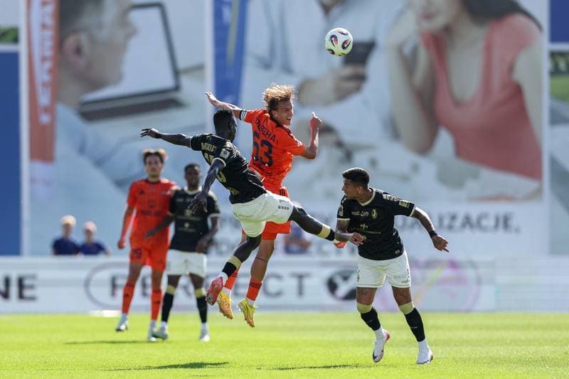 Football. PKO BP Ekstraklasa. Bruk-Bet Termalica Nieciecza - Pogon Szczecin. 02.08.2025