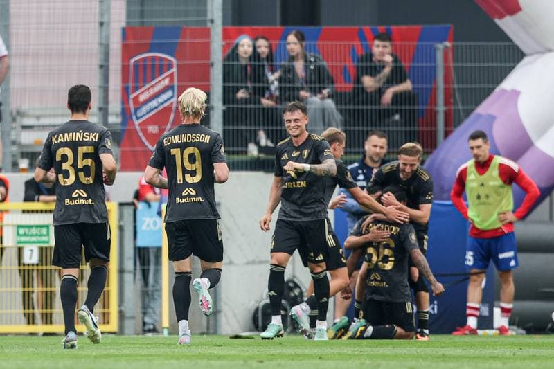 Football. PKO BP Ekstraklasa. Rakow Czestochowa - Wisla Plock. 27.07.2025
