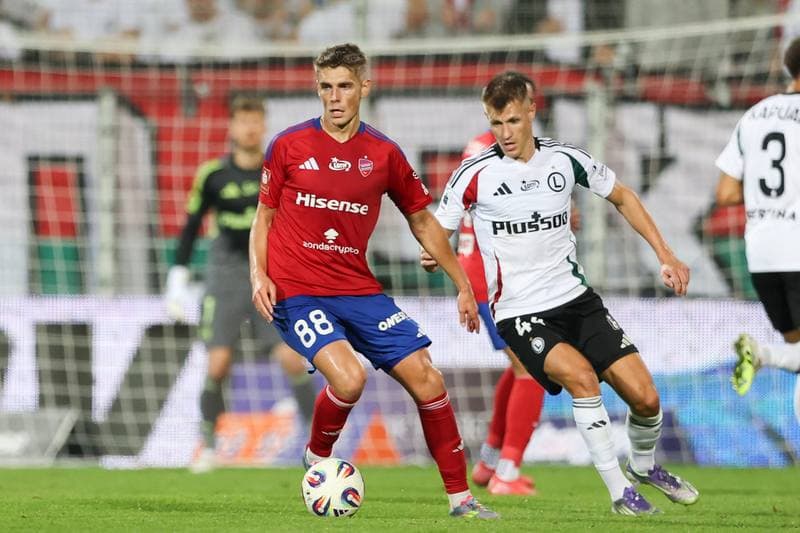 Football. PKO BP Ekstraklasa. Rakow Czestochowa - Legia Warsaw. 20.09.2025