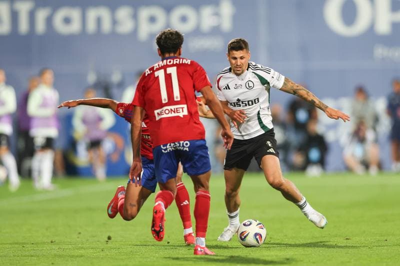 Football. PKO BP Ekstraklasa. Rakow Czestochowa - Legia Warsaw. 20.09.2025