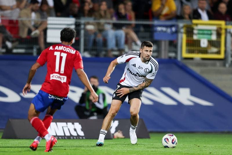 Football. PKO BP Ekstraklasa. Rakow Czestochowa - Legia Warsaw. 20.09.2025