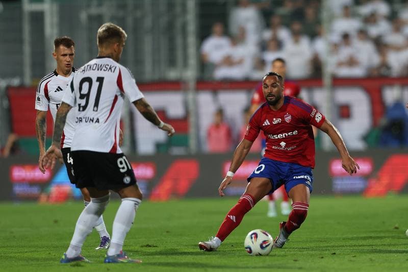 Football. PKO BP Ekstraklasa. Rakow Czestochowa - Legia Warsaw. 20.09.2025