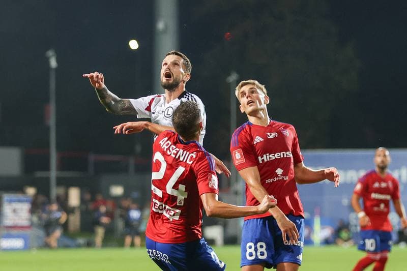 Football. PKO BP Ekstraklasa. Rakow Czestochowa - Legia Warsaw. 20.09.2025