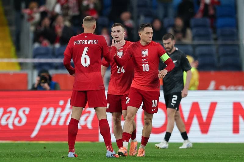 Football. Friendly Match. Poland - New Zealand. 09.10.2025