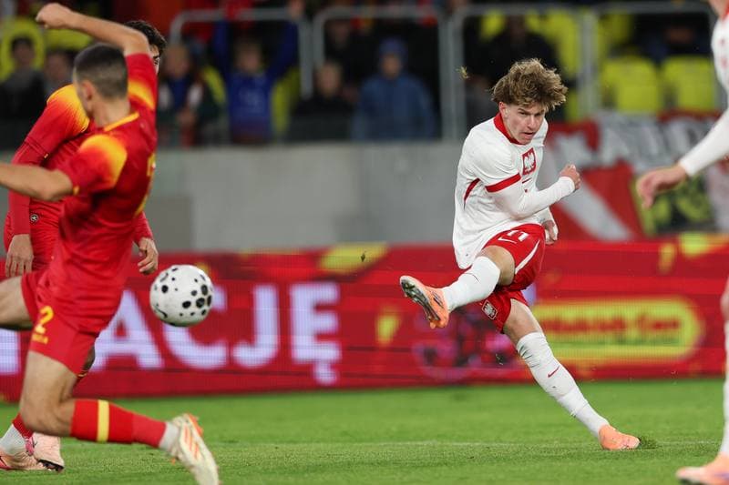 Football. UEFA U21 Euro Qualifiers. Poland - Montenegro. 10.10.2025