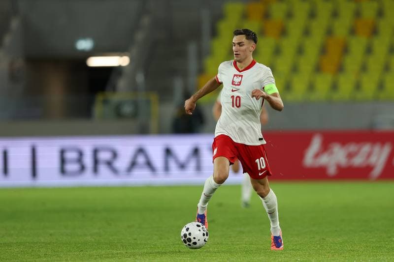 Football. UEFA U21 Euro Qualifiers. Poland - Montenegro. 10.10.2025