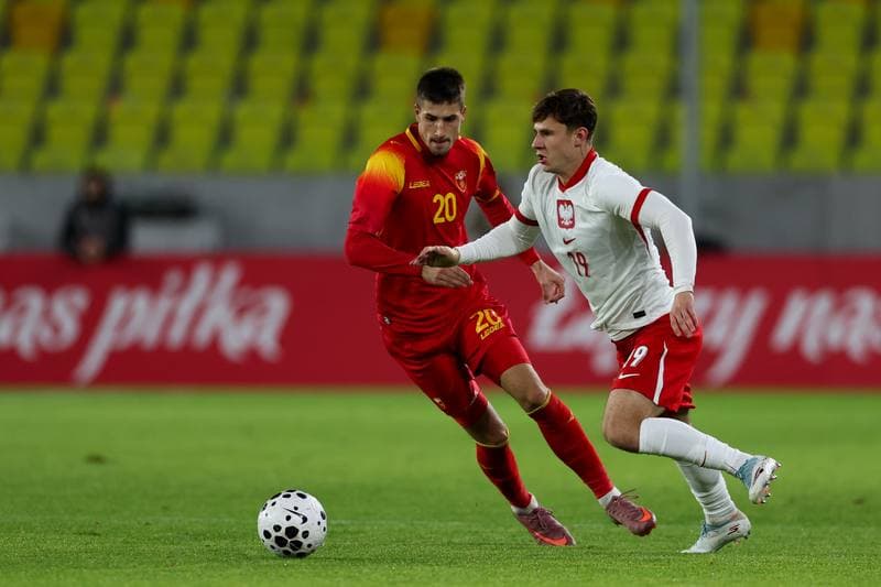 Football. UEFA U21 Euro Qualifiers. Poland - Montenegro. 10.10.2025