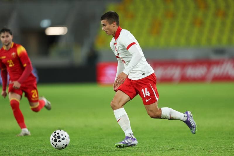 Football. UEFA U21 Euro Qualifiers. Poland - Montenegro. 10.10.2025