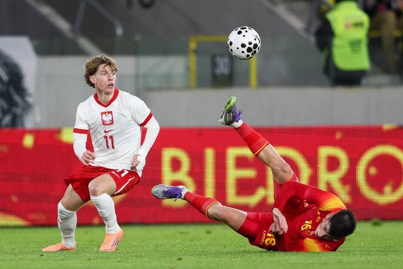 Football. UEFA U21 Euro Qualifiers. Poland - Montenegro. 10.10.2025