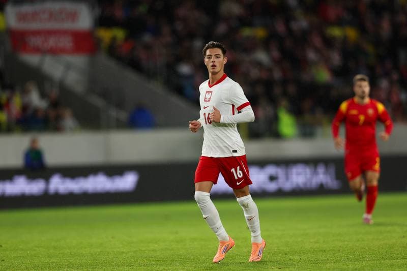 Football. UEFA U21 Euro Qualifiers. Poland - Montenegro. 10.10.2025