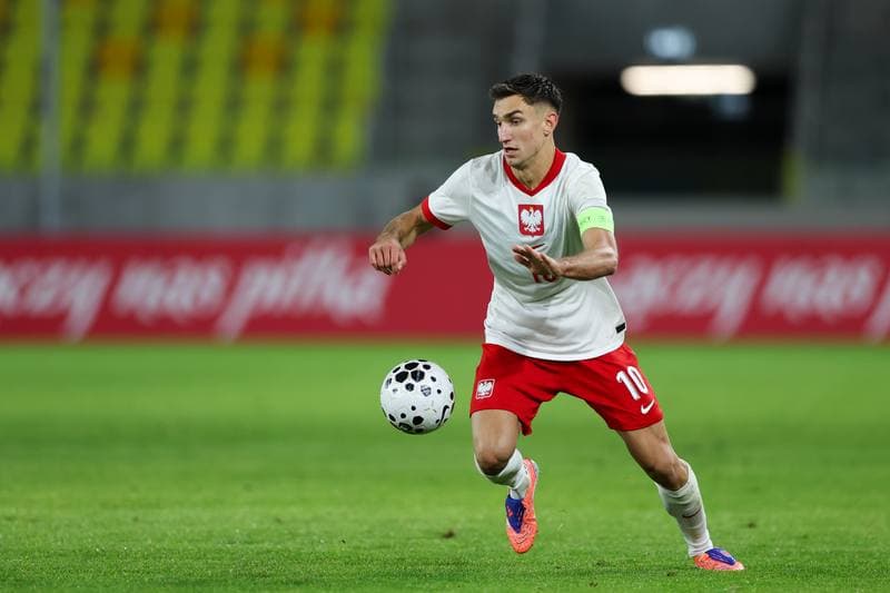 Football. UEFA U21 Euro Qualifiers. Poland - Montenegro. 10.10.2025