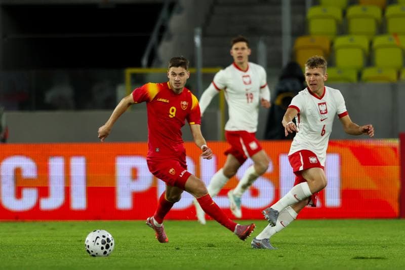Football. UEFA U21 Euro Qualifiers. Poland - Montenegro. 10.10.2025