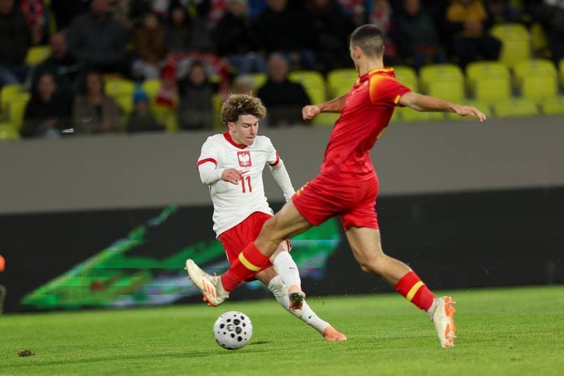 Football. UEFA U21 Euro Qualifiers. Poland - Montenegro. 10.10.2025